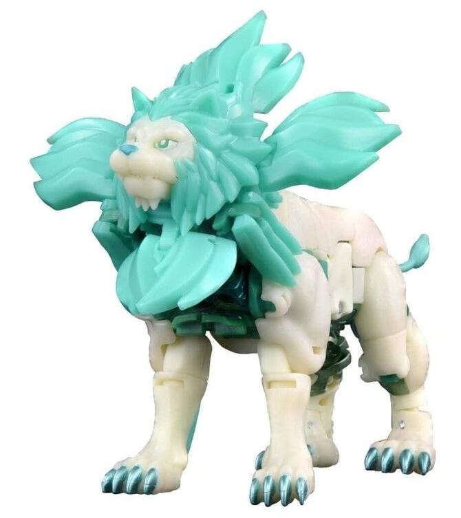 Alt View 7. Transformers - NL-01 Lio Convoy Legendary Green Lion Version | Transformers New Legends | Takara Tomy.