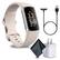 Alt View 7. Fitbit - Fitbit Charge 6 Fitness Tracker Smartwatch- Porcelain/Silver Bundle - Silver.