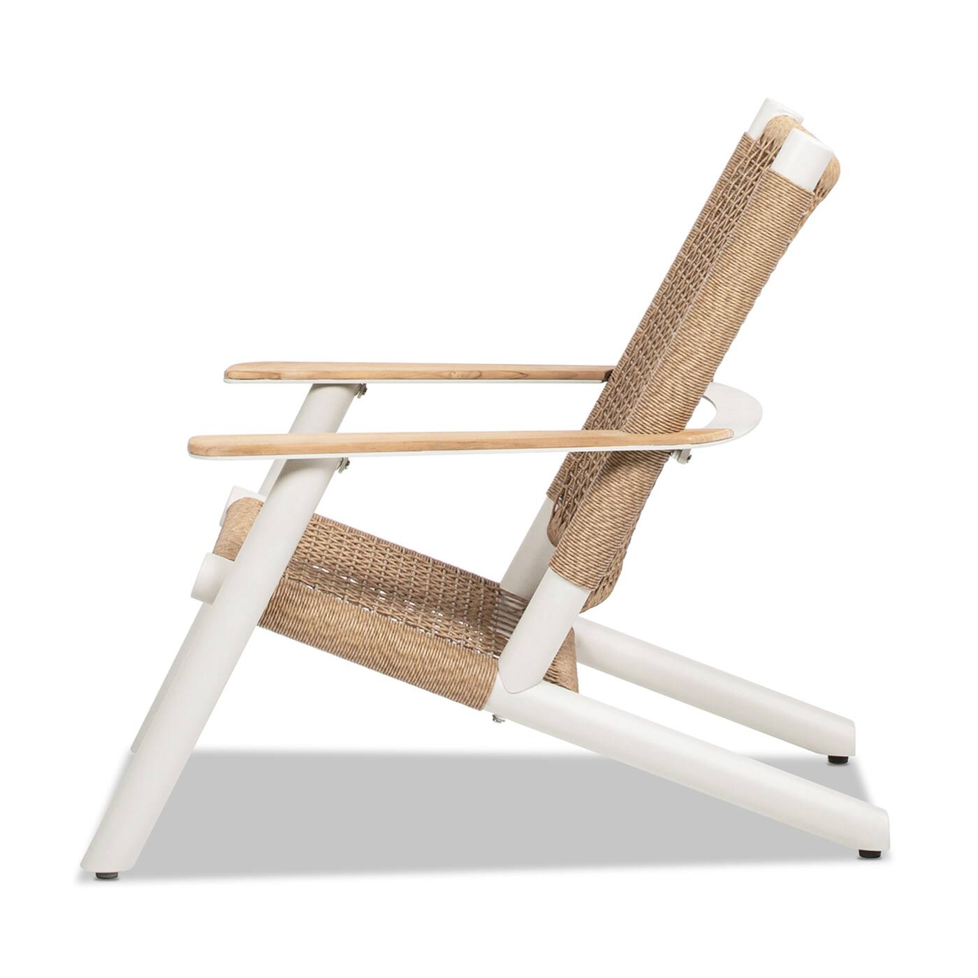 Left. Mondawe - Adirondack Outdoor Lounge Chair - Beige.