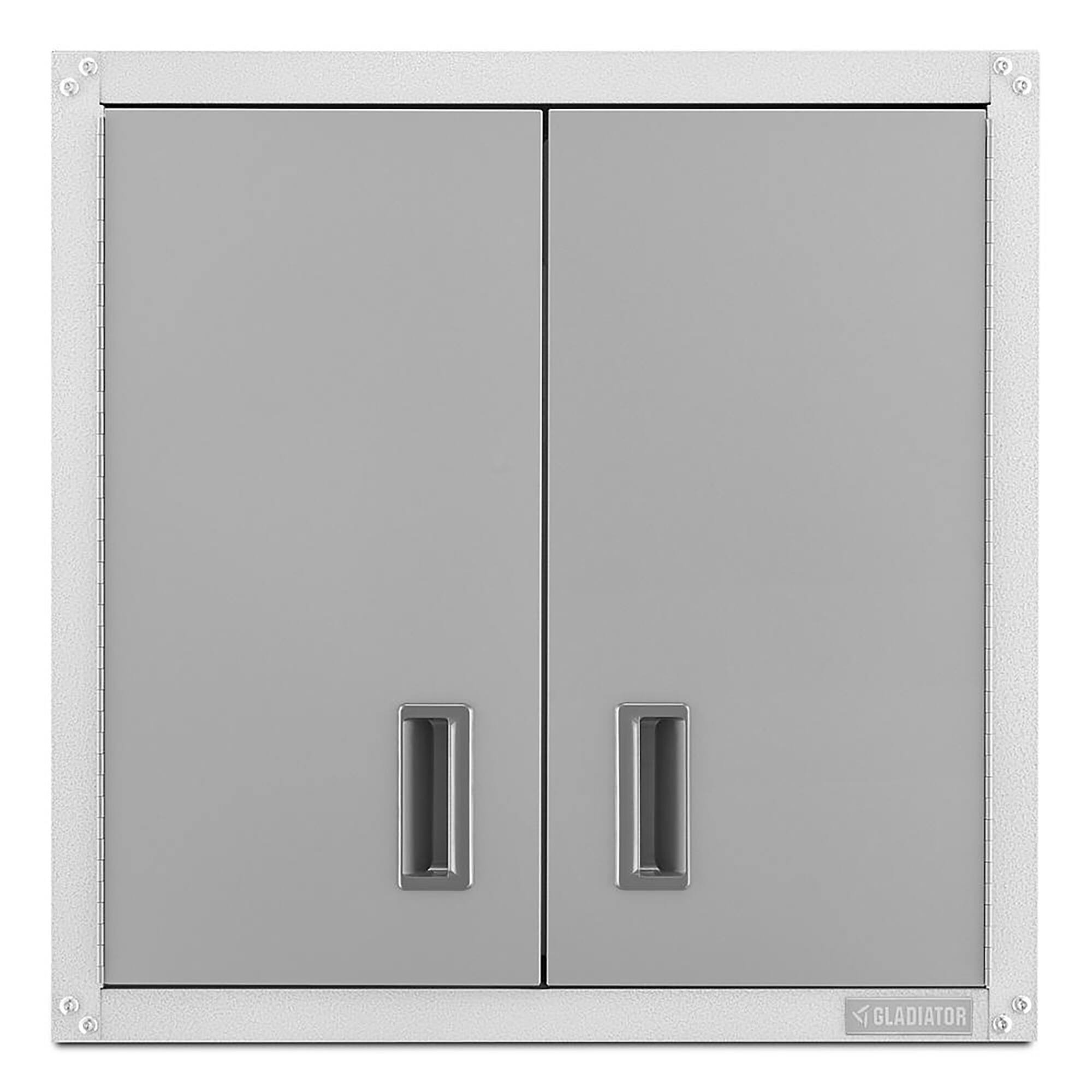 Front. Gladiator - Square Steel Wall GearBox - Gray Slate.