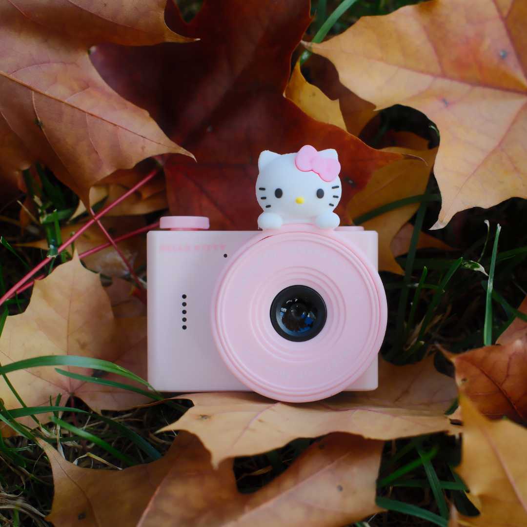 Alt View 14. Kidamento - Model A Mini Digital Camera for Children - Pink.