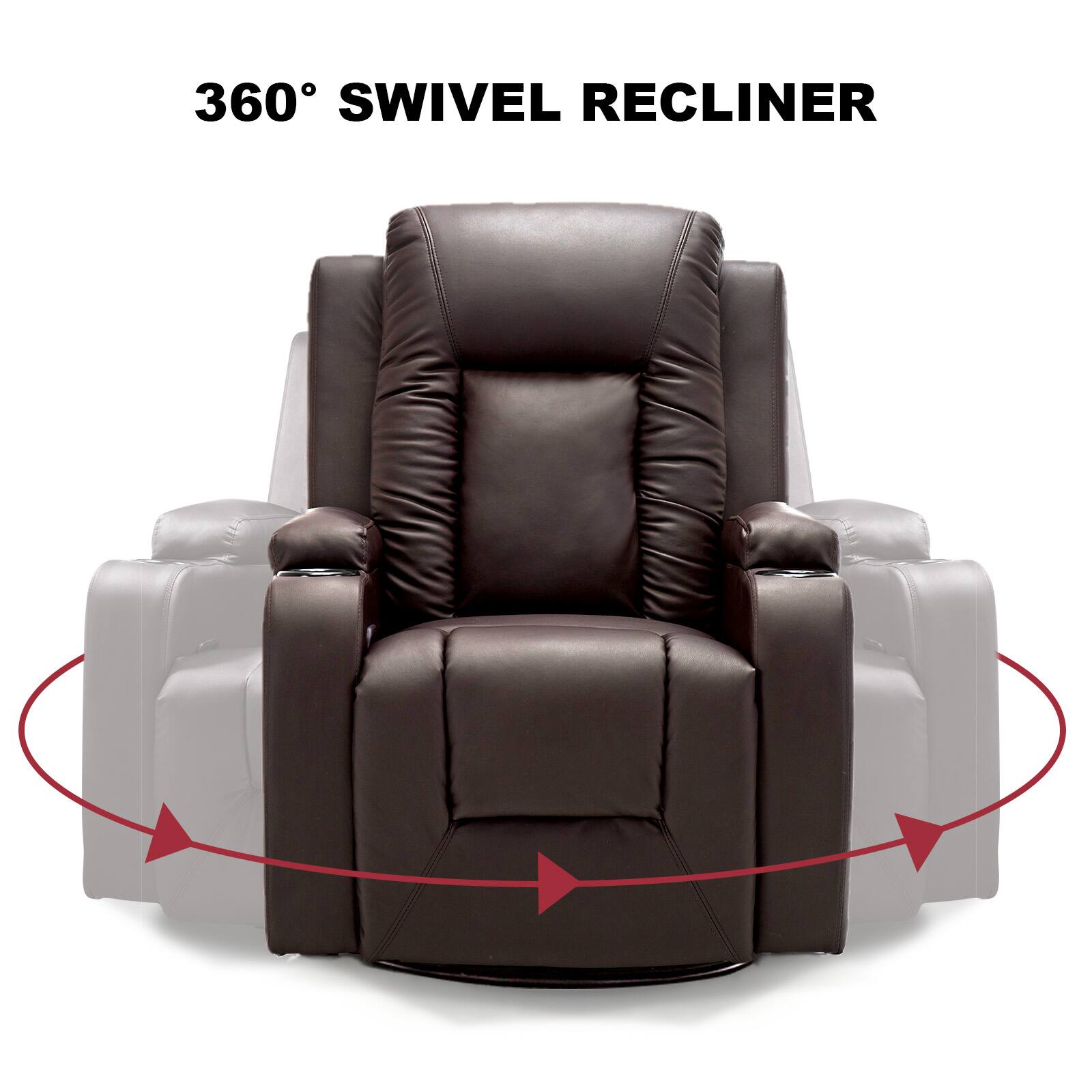 360° SWIVEL RECLINER