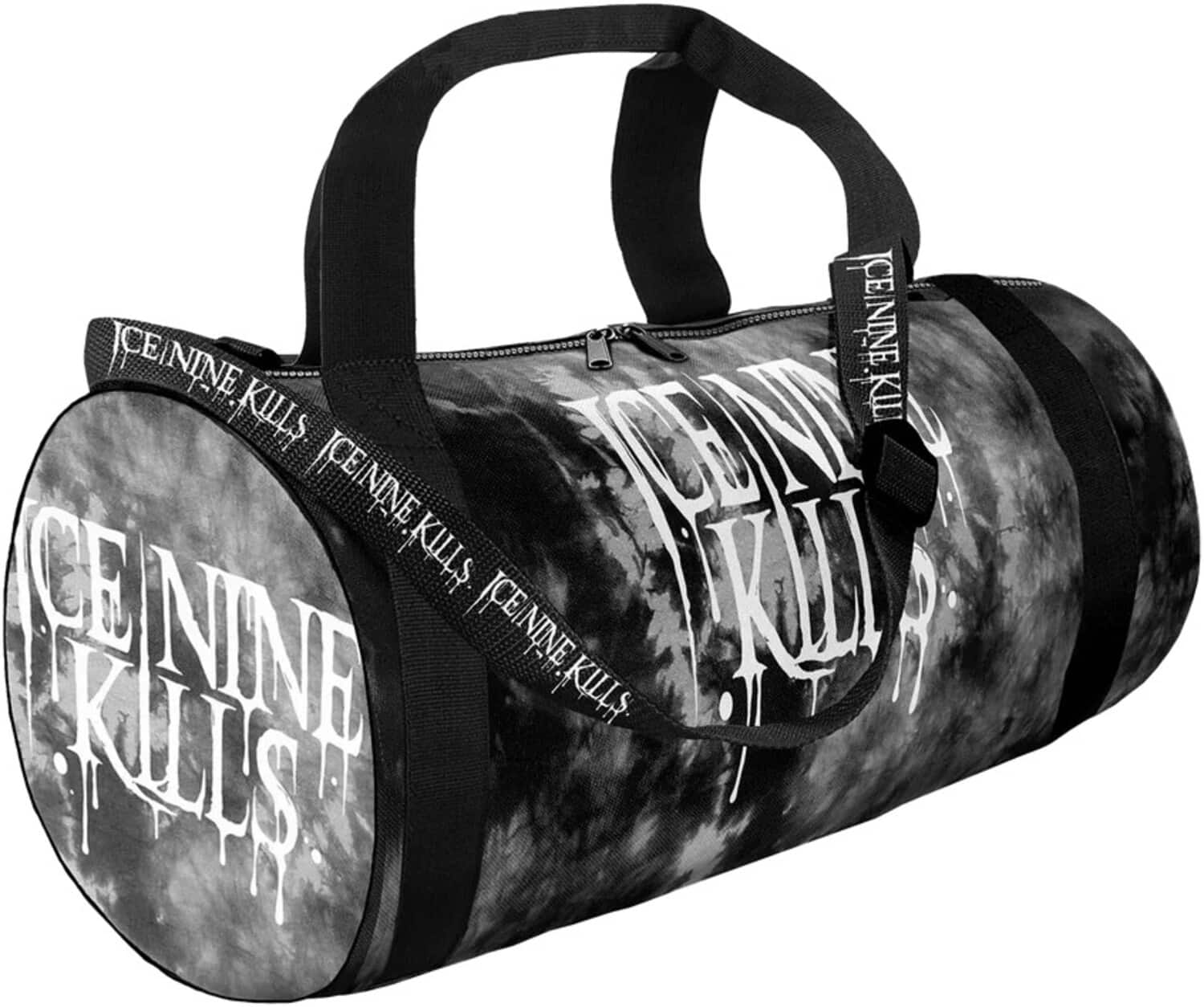 PopMarket - Ice Nine Kills - Rocksax - Ice Nine Kills - Duffle Bag - Drippy Logo (Black) - Multicolor