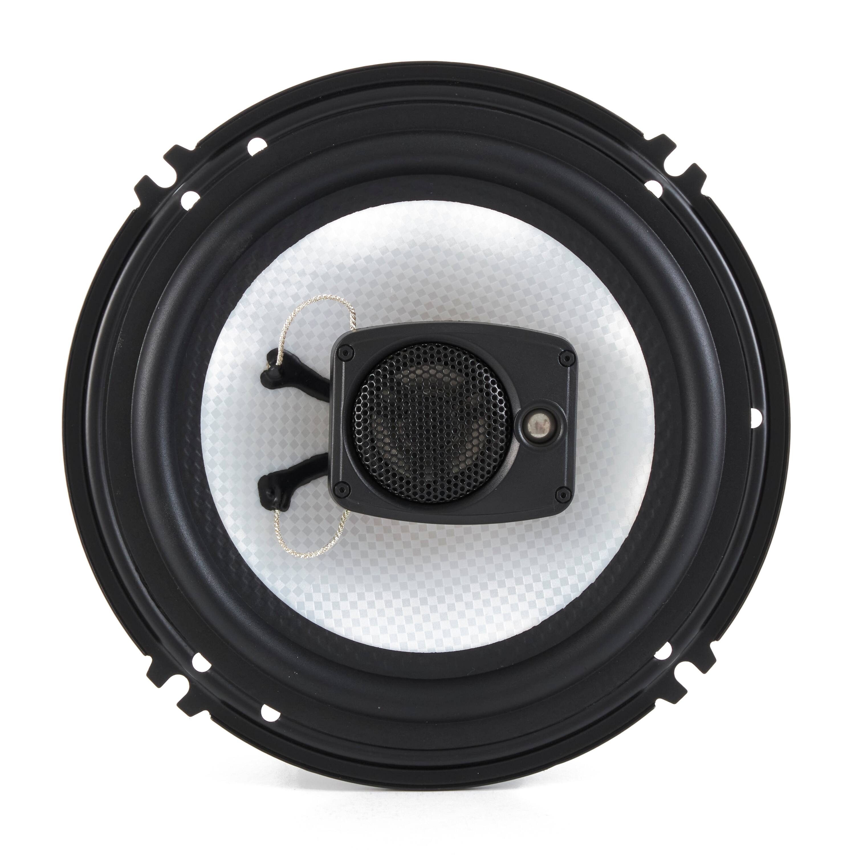 Alt View 10. BOSS Audio - Boss Audio R63 Riot 6.5" 300W 3 Way 4 Ohm Car Audio Coaxial Stereo Speaker, Pair - Black.