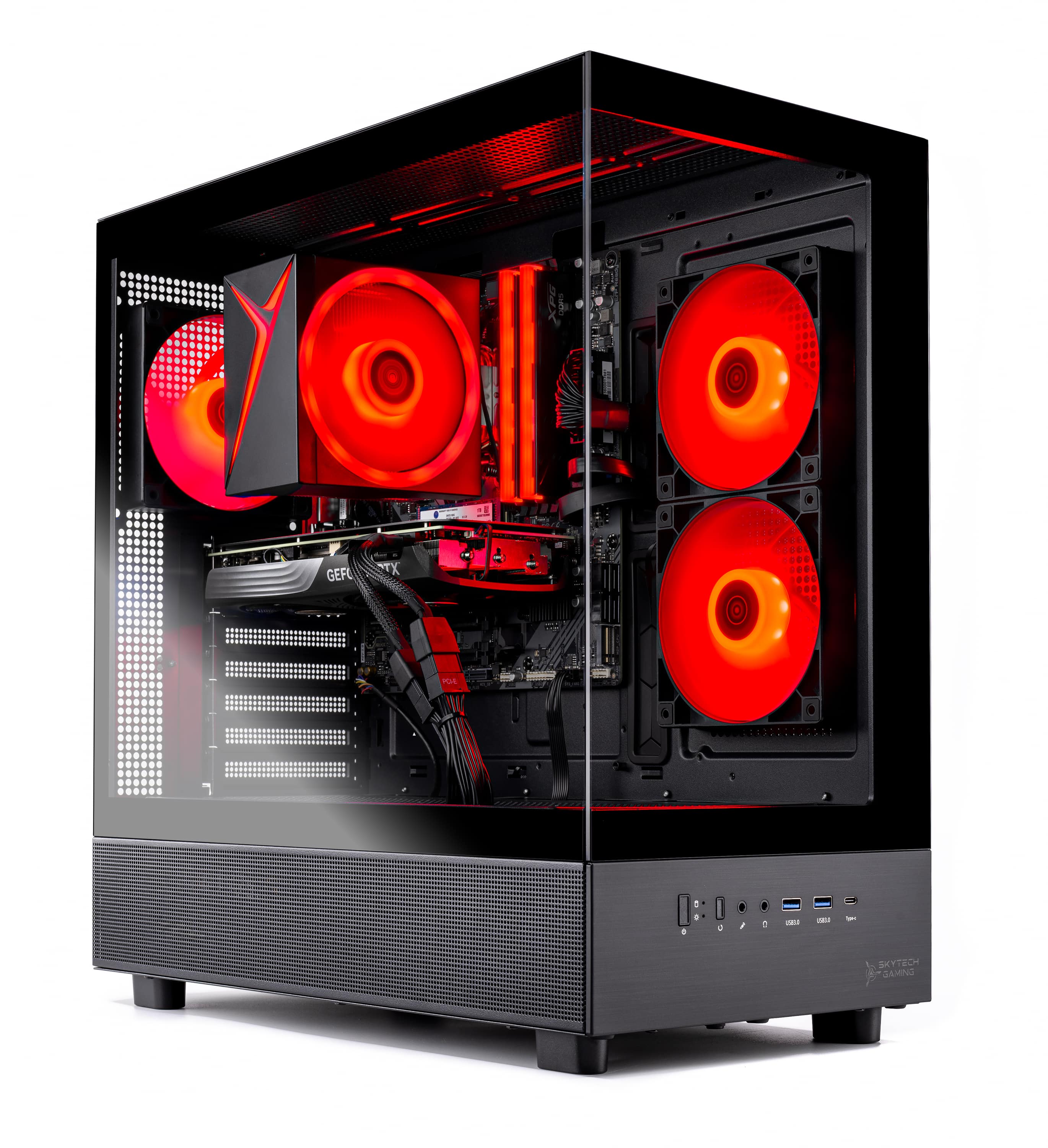 Skytech Gaming Skytech AZURE3 AMD Ryzen 7 7700, NVIDIA