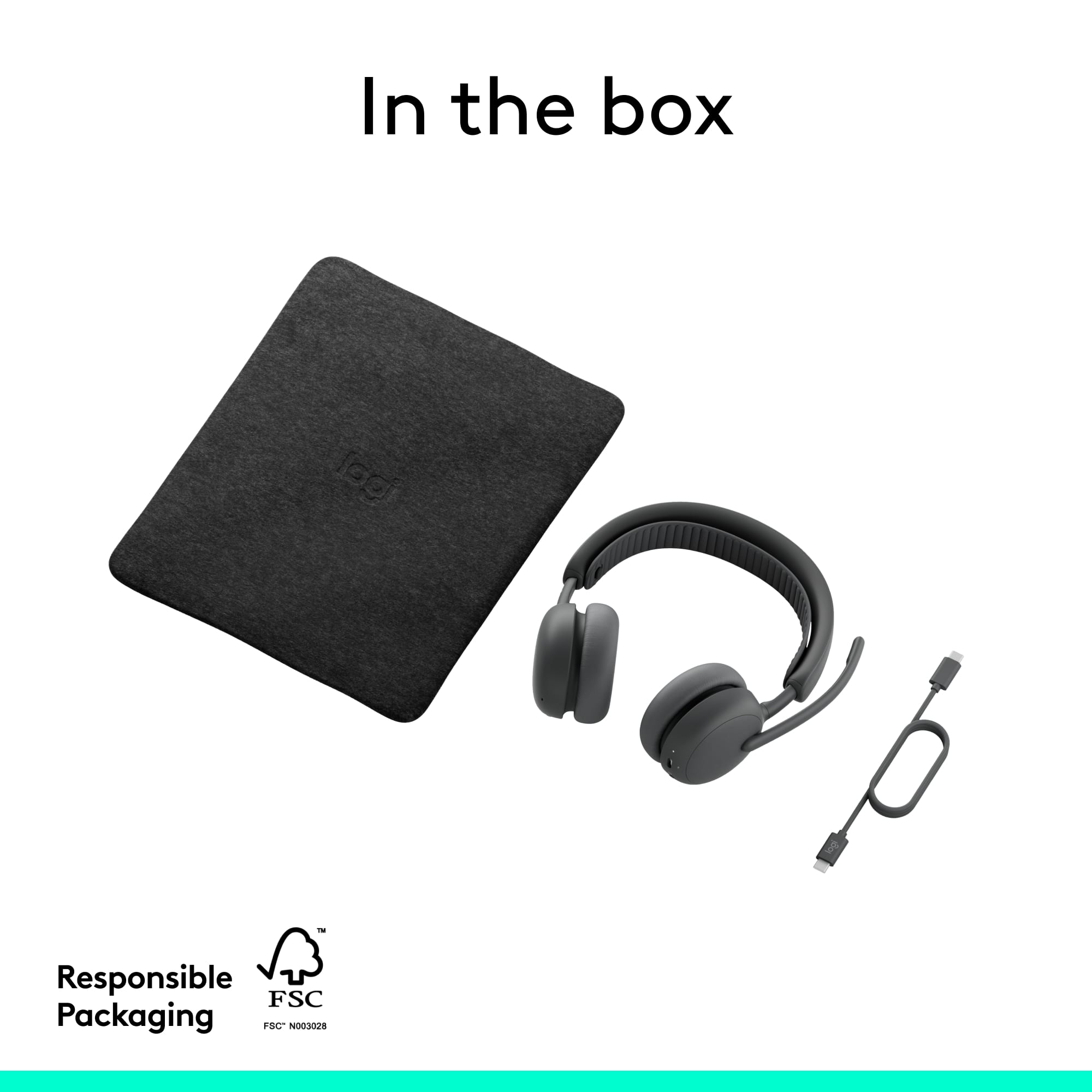 Logitech Zone Wireless 2 ES Noise Cancelling Headset for Business