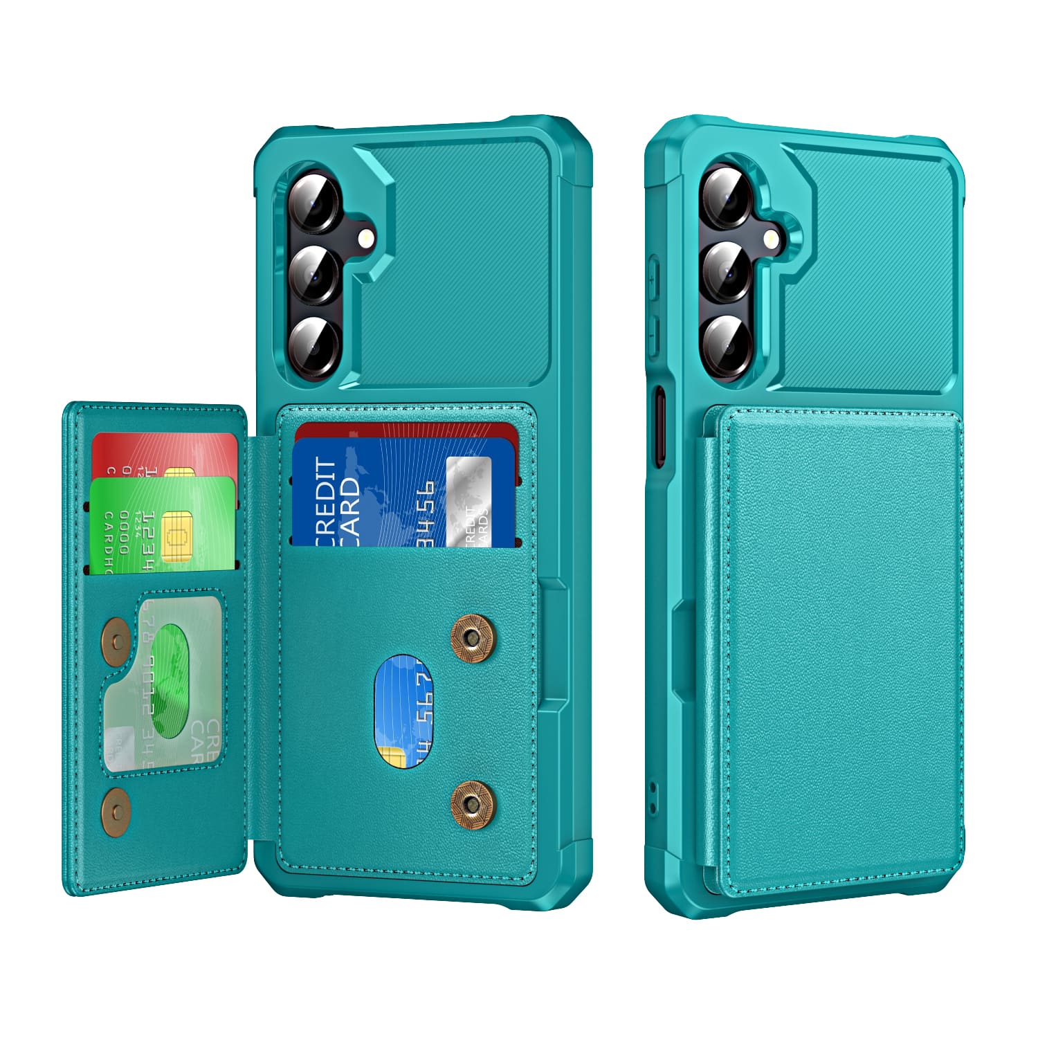 UUCOVER - Shockproof Wallet Back Case for Samsung Galaxy S25 FE,Magnetic PU Leather+TPU Card Slots Case Kickstand Cover - Green price history on PriceWatchPro