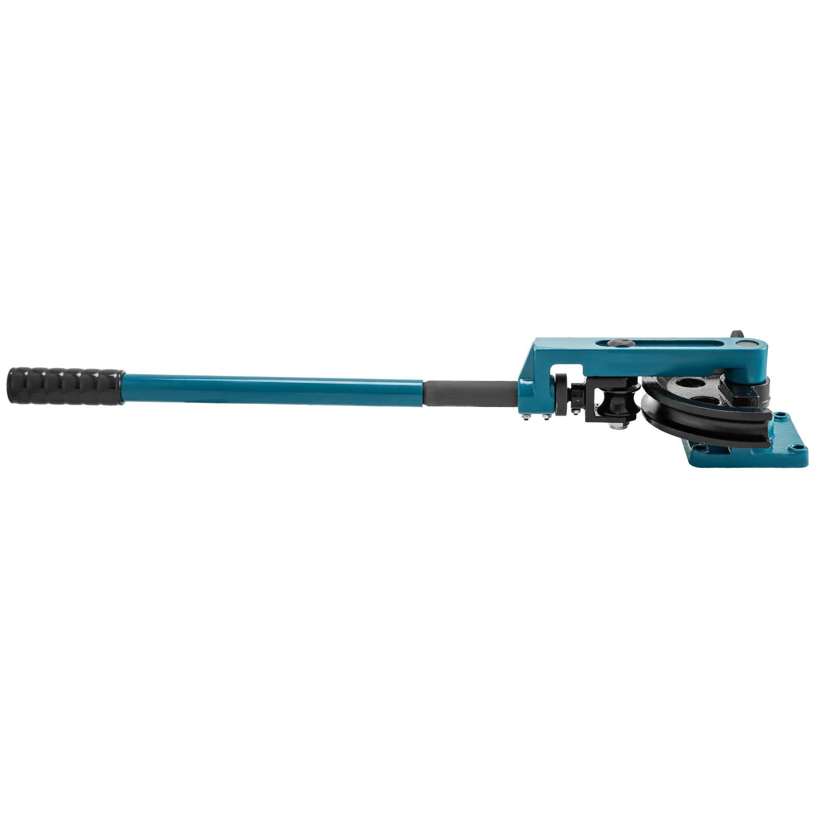 Alt View 5. VEVOR - Pipe Tube Bender, 3/8" to 1" Manual Pipe Tube Bender, with 7 Dies, Heavy Duty Tube Bender Tubing of Steel Metal Copper - Blue.