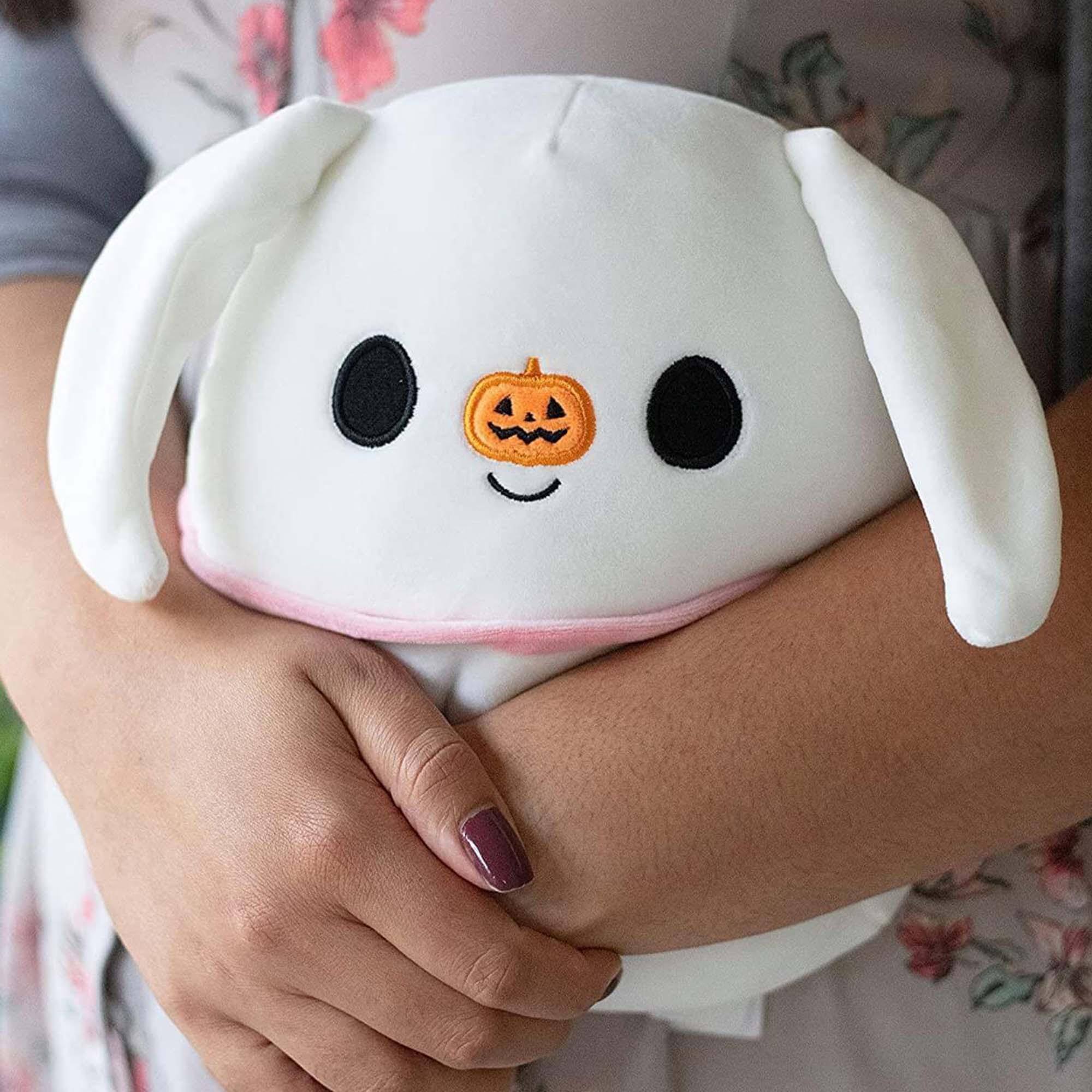 Alt View 10. Disney - Nightmare Before Christmas Squishmallow 8 Inch Plush | Zero - White.