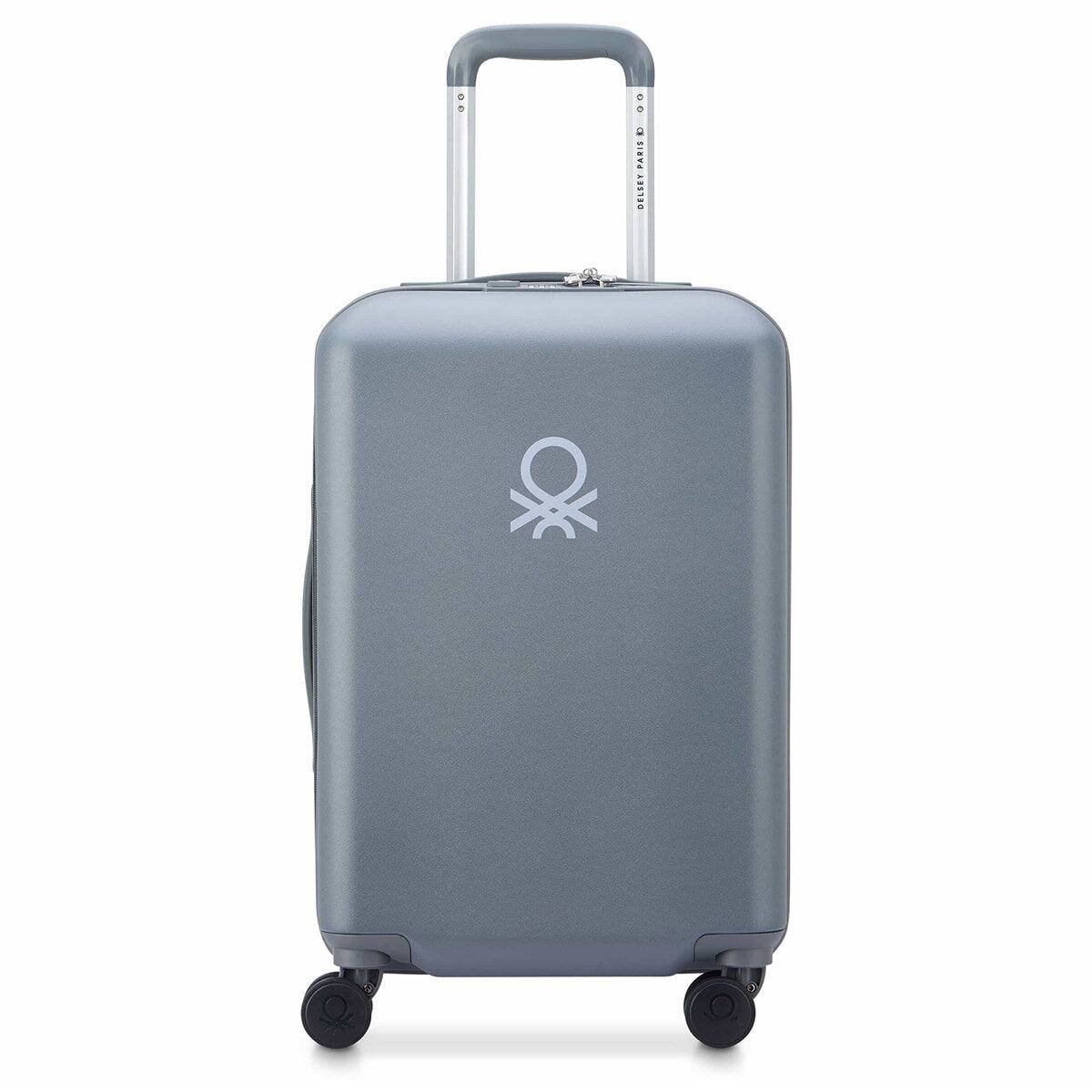 Delsey - Benetton UCB Hard Carry-On Spinner Luggage - Steel Grey