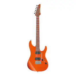 Ibanez - AZ2402ROM Prestige 6str Electric Guitar w/Case - Roadster Orange Metallic