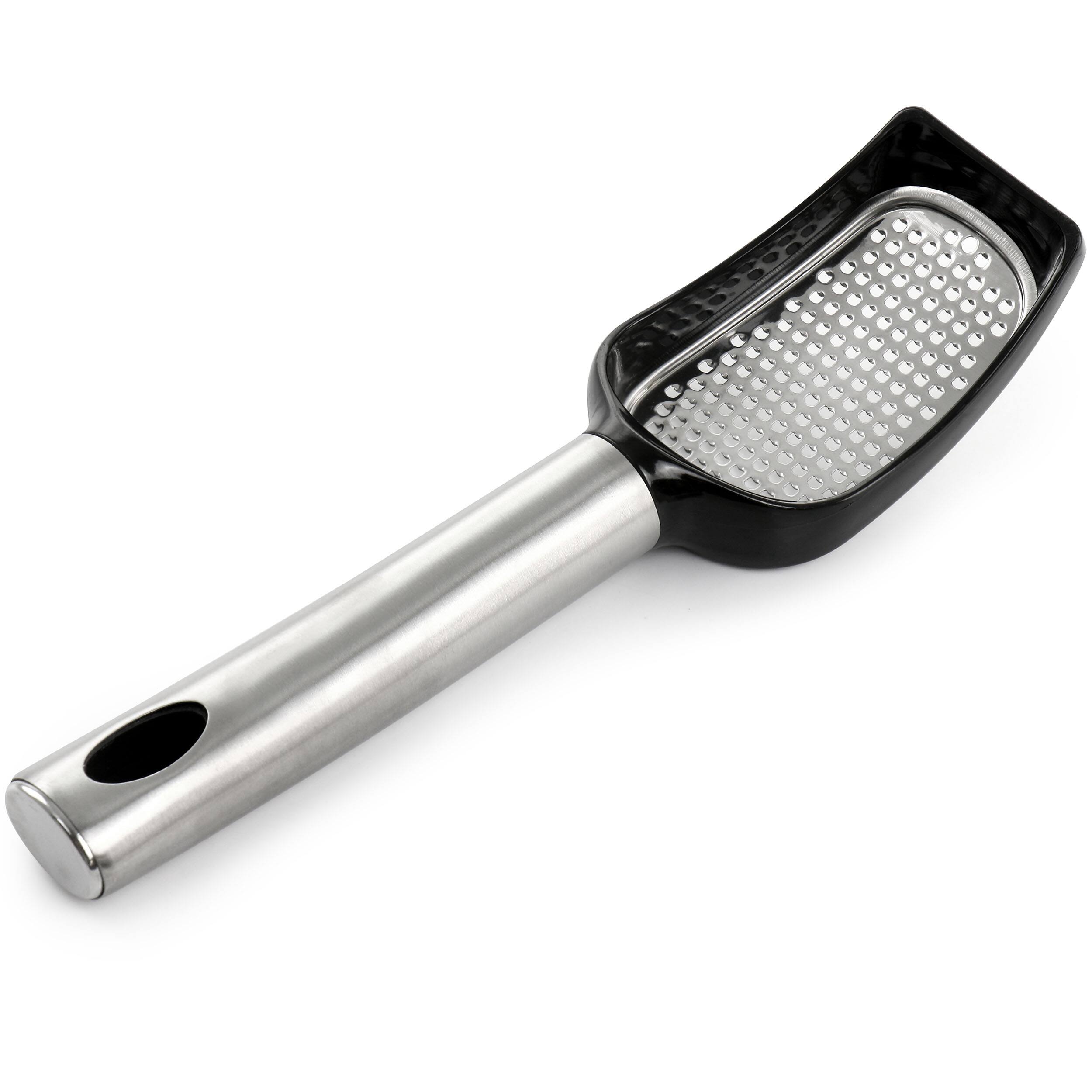 Alt View 2. Oster - Oster Baldwyn Stainless Steel and Plastic Handheld Kitchen Grater in Silver - Silver.