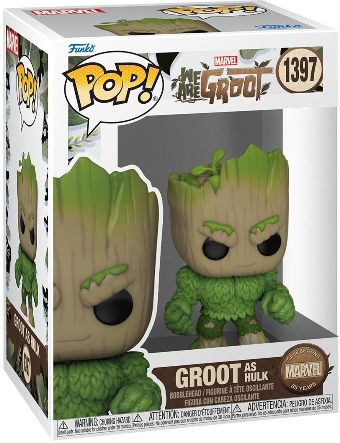 MARVEL, TOPy Tinker, Funko, POP!, MARVEL, GROOT, AS, HULK, CELEBRATING, MARVEL, GROOT, 1397, M, BOBBLEHEAD, FIGURINE, CON, CABEZA, OSCILANTE, 85, YEARS, ADVERTENCIA, PELIGRO, DE ASFIXIA, FIGURA, ADVERTENCIA, PELIGRO, DE ASFIXIA, DANGER, DÉTOUFFEMENT, ATTENTION, DANGER, DÉTOUFFEMENT, CHOKING, HAZARD, WARNING, CHOKING, HAZARD, PARTS, PEQUEÑAS, NO, ES, SUFICIENTE, PARA, CHILDREN, UNDER, 36, MES, PEQUEÑAS, PIECES, NO, CONVIENE, A, UX, ENFANTS, SMALL, PARTS, NOT, SUITABLE, FOR, CHILDREN, UNDER, 36, MONTHS.
