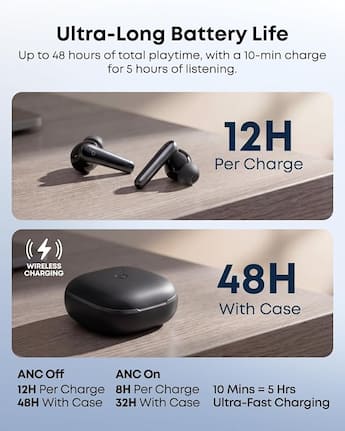 Soundcore Liberty 5 by Anker with USB C Charger Block 20W,Noise Soundcore Liberty 5 by Anker with USB C Charger Block 20W,Noise