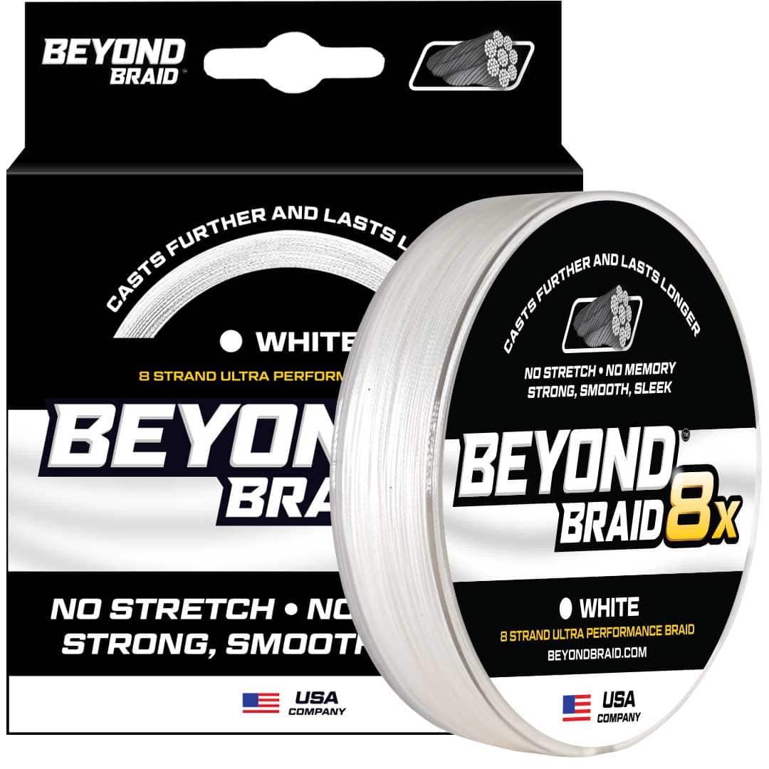 Beyond Braid - 8X Strand 300 Yards 80lb - White