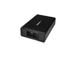 StarTech.com - StarTech eSATA Enclosure for 3.5in SATA HDD - USB 3.0/eSATA - Metal Trayless HDD Enclosure