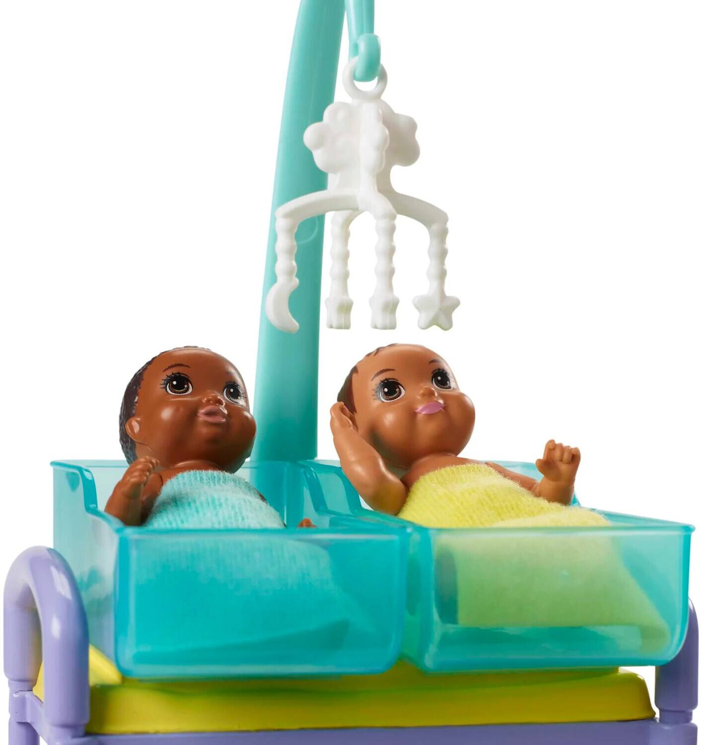 Alt View 2. Mattel - Barbie Career - Baby Doctor Playset, African American   - COLLECTIBLES - Multicolor.