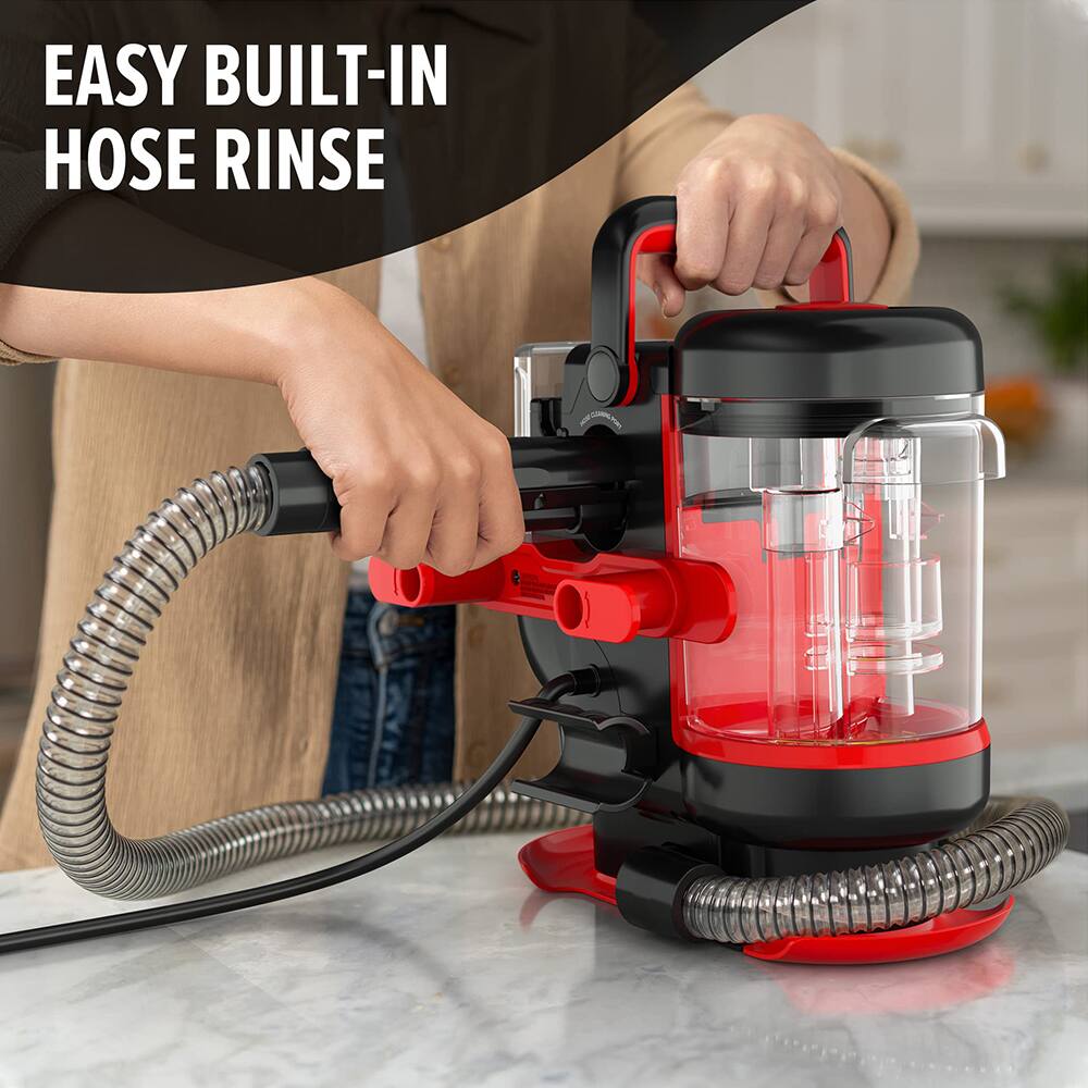 EASY BUILT-IN HOSE RINSE