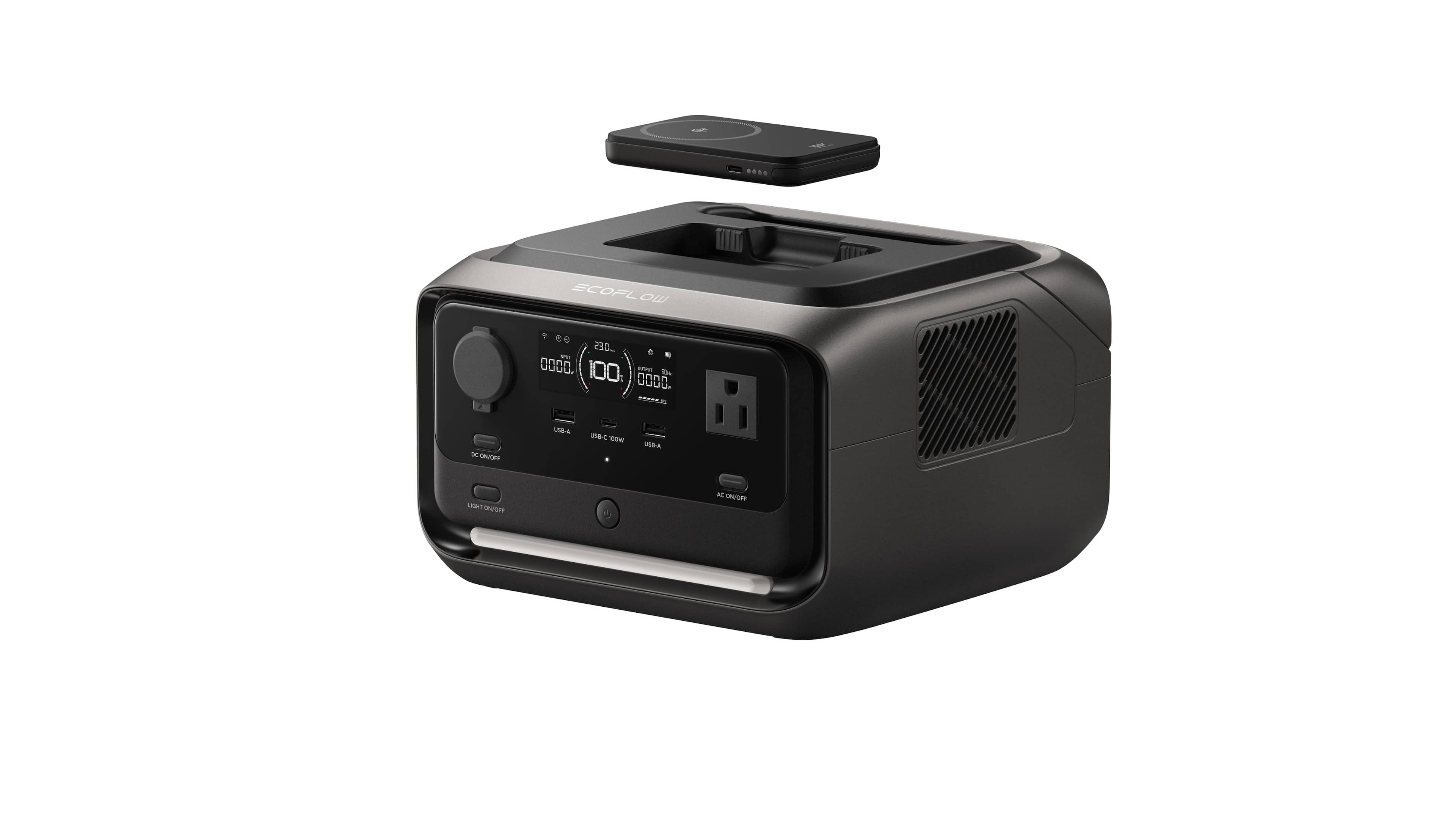 EcoFlow River 3 Plus (Wireless) Portable Power Station (286 Wh