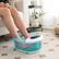 Alt View 2. Gymax - Gymax Foot Spa Massager Foot Bath Soak Tub with Heat Bubble Massage Beads Lake Blue - Lake Blue.