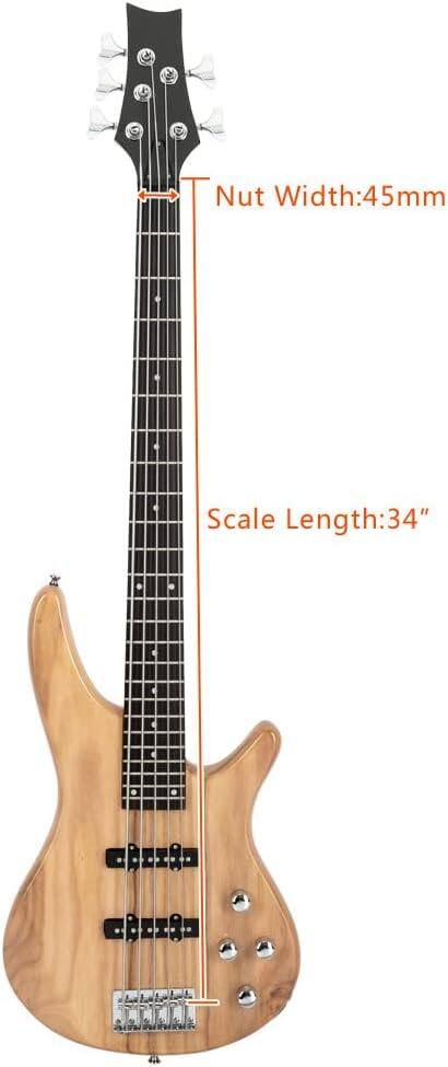 Nut Width: 45mm  
Scale Length: 34"
