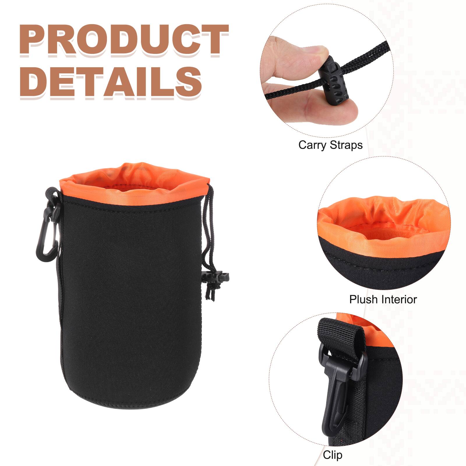 PRODUCT DETAILS

- Carry Straps
- Plush Interior
- Clip