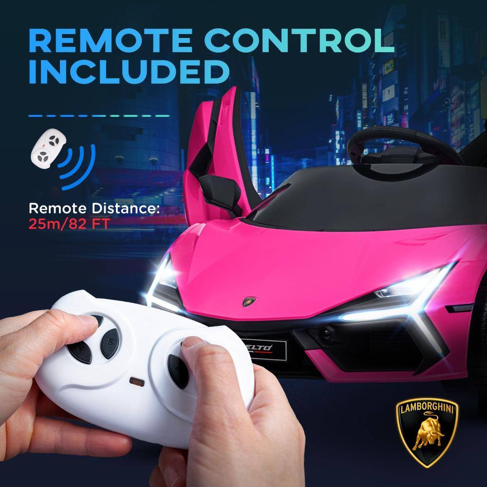 REMOTE CONTROL INCLUDED

Remote Distance: 25m/82 FT

LAMBORGHINI