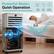 Powerful Motor, Quiet Operation
Low-noise 54 dB operation ensures peace while sleeping.
Z Z Z Sleep Mode
24hrs. Timer
Energy Efficient
75
70dB
54dB
low noise operation