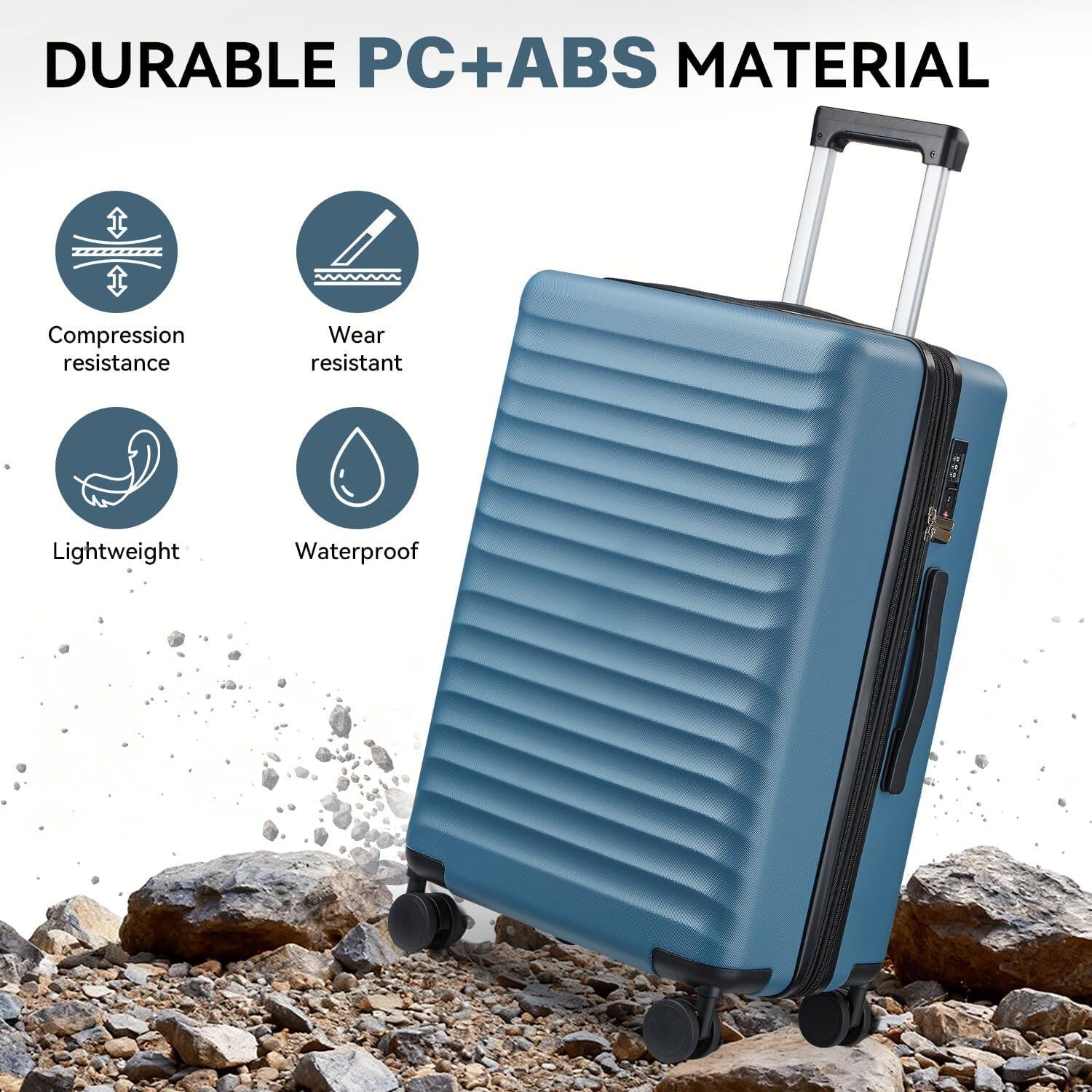 DURABLE PC+ABS MATERIAL

- Compression resistance
- Wear resistant
- Lightweight
- Waterproof