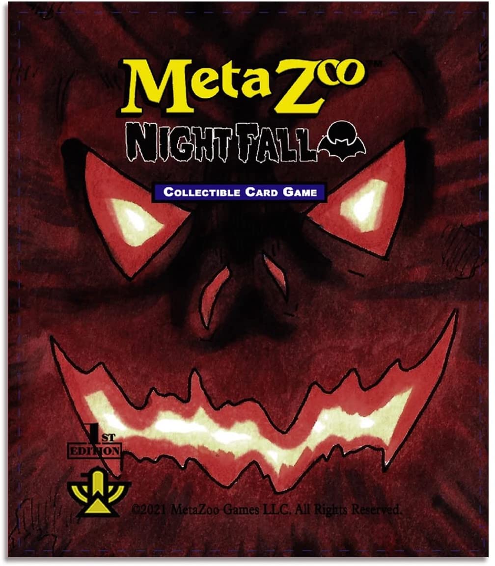 Meta Zco NIGHT FALL COLLECTIBLE CARD GAME ST EDINON 2021 MetaZoo Games LLC. All Rights Reserved.
