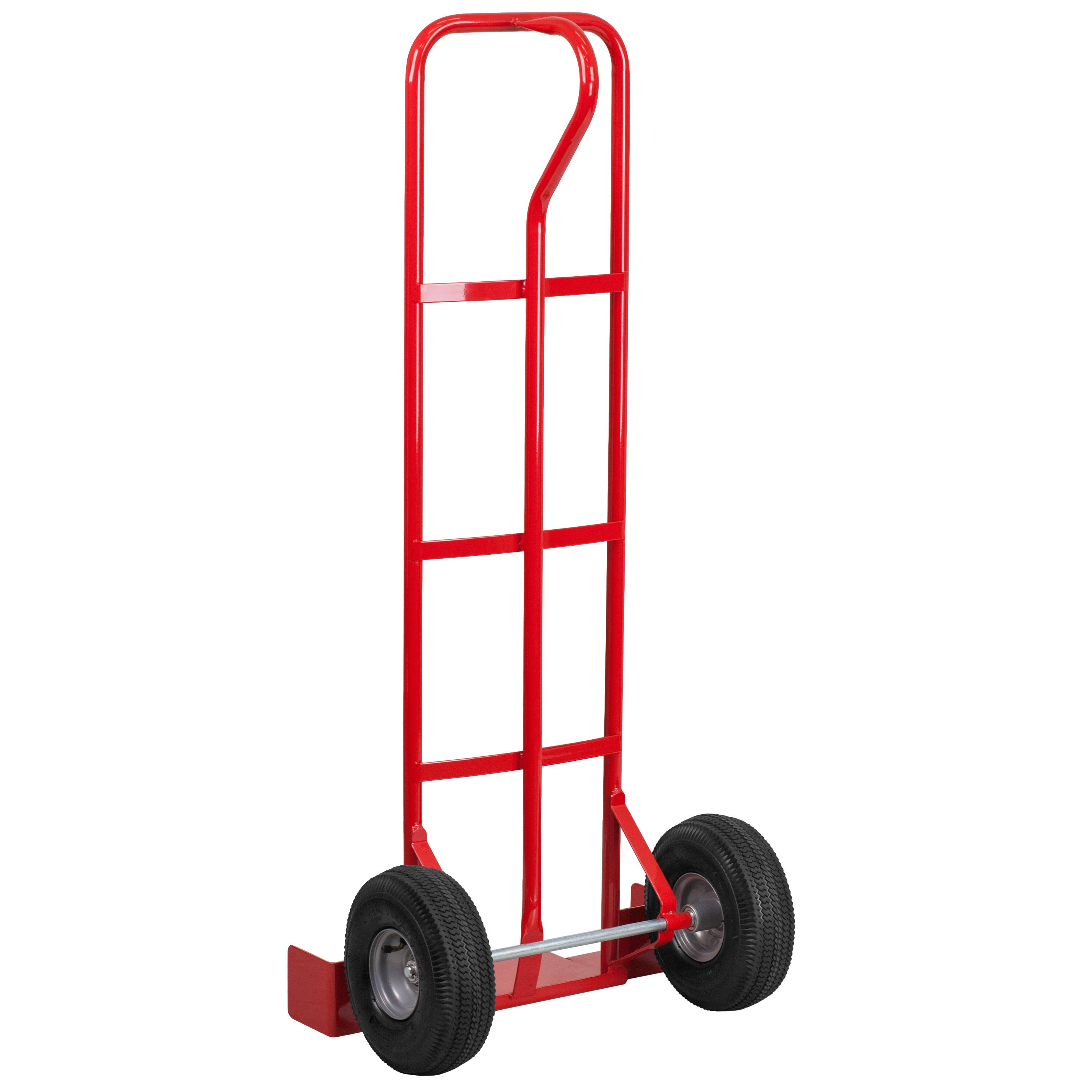 Alt View 3. Emma + Oliver - Heavy Duty Metal Chiavari Stack Chair Dolly - Red.