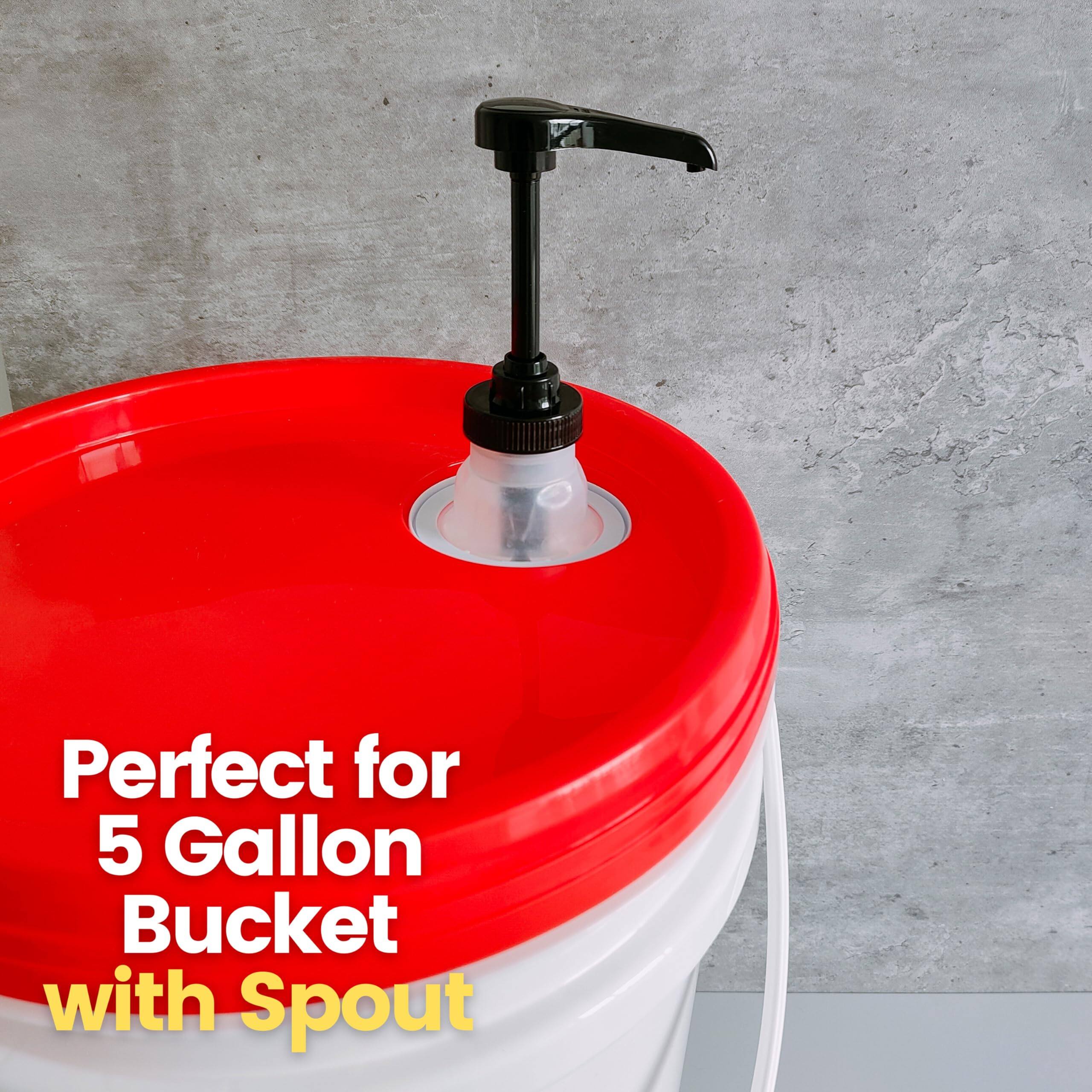 Perfect for 5 Gallon Bucket with Spout