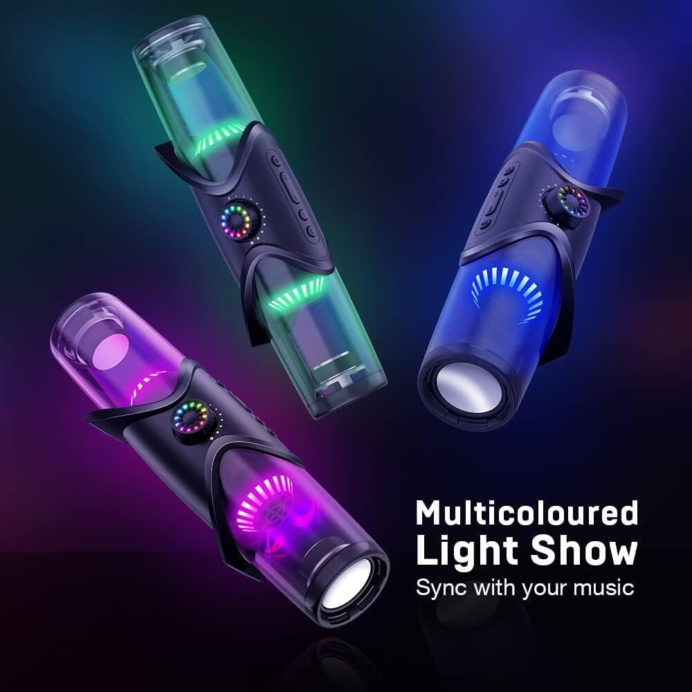 Multicoloured Light Show  
Sync with your music