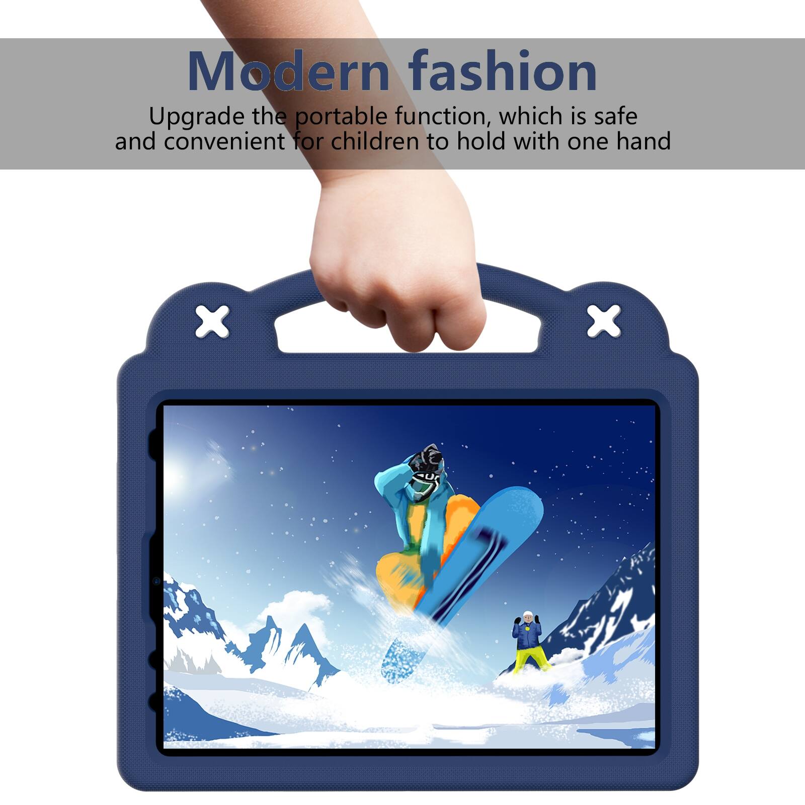 Modern fashion  
Upgrade the portable function, which is safe and convenient for children to hold with one hand