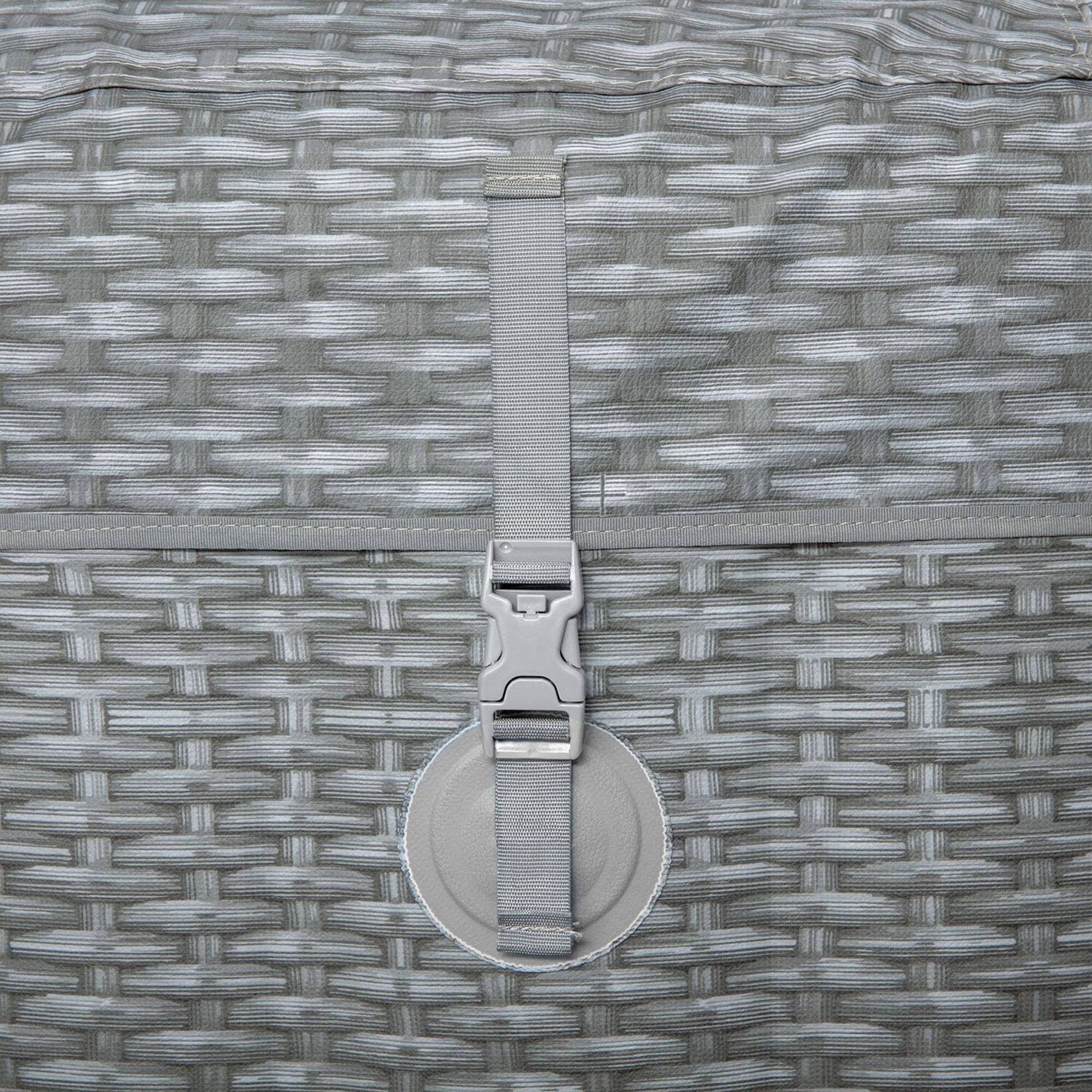 Alt View 7. Bestway - Bestway SaluSpa AirJet Honolulu Hot Tub and 2 Pack of PureSpa Removeable Seats - Beige.