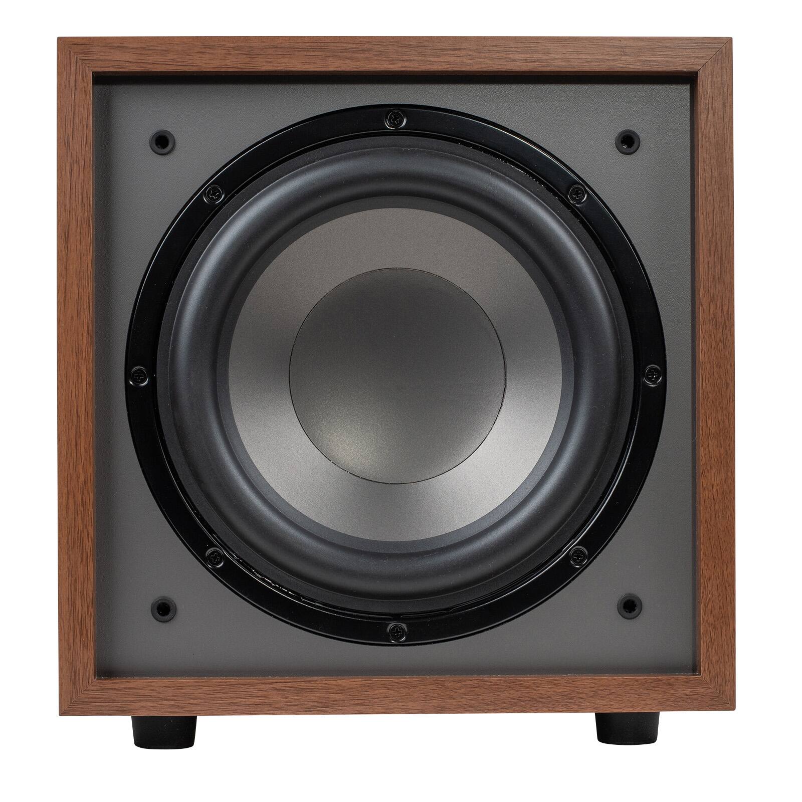 Back. Dayton Audio - Dayton Audio CS1000 10" 180W Powered Subwoofer Wood.