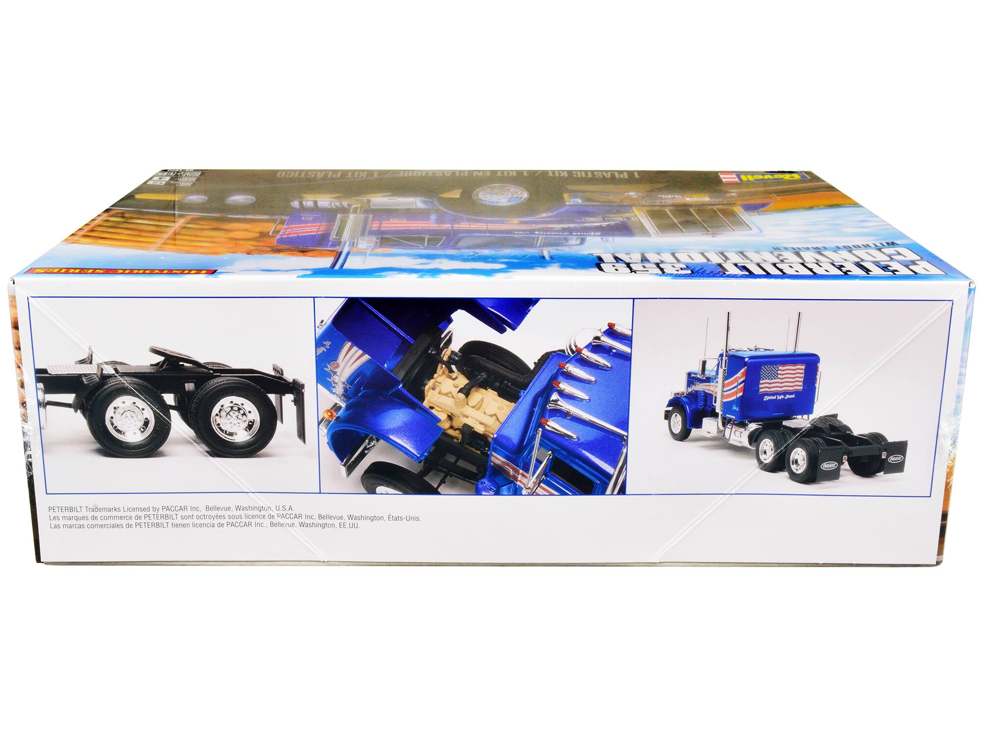 PLASTIC LME MPLANTII 1135 PLARTIC Gvell R TUBRTI GORVERTIDNAL RIA C PRRI - S - I PETERBILT Trademarks Licensed by PACCAR Inc. Bellevue Washington u ABU Les marques de commerce de PETERBILT sont octroves sous licence de PACCAR Inc. Bellevue Washington Etats-Unis Las marcas comerciales de PETERBILT tienen licencia de PACCAR Inc. Bellevue Washington Estados Unidos.