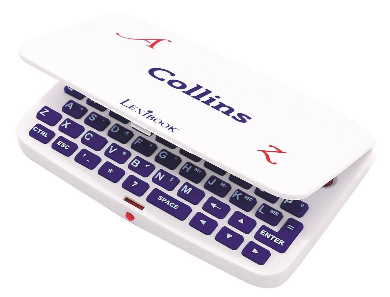 A Z X CTRL ESC A + S LEXIBOOK Collins D x C F , V % G A -   H * M+ N  J ? M- M K SPACE MC P 0 L MR = ENTER
