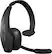 Front. BlueParrott - Pro B450 Wireless Bluetooth Mono Headset with 98% AI Voice Isolation Mics, ANC audio, and All-Day Comfort - Black.