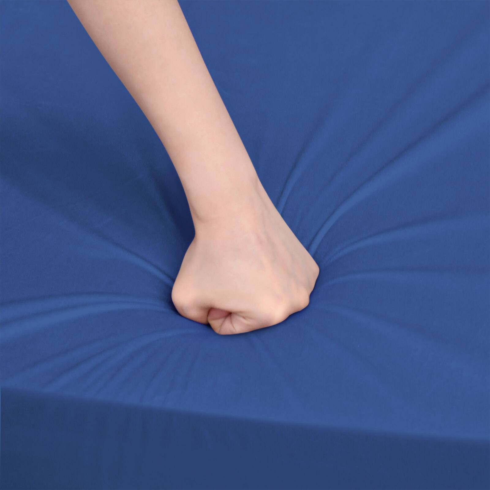 Alt View 2. APRILSOUL - Kids Sofa Bed Modular Couch Free Combination Convertible Toddler Play Couch Furniture for Small Playroom - Navy Blue.