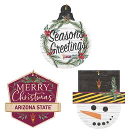 Jardine - Arizona State Sun Devils Ornament Bundle - White