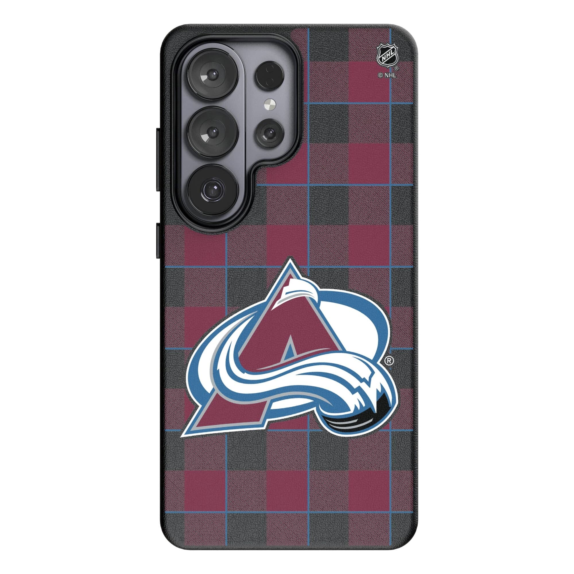 Keyscaper - NHL - Colorado Avalanche Plaid Galaxy Magnetic Bump Case - S24 Plus - Black price history on PriceWatchPro