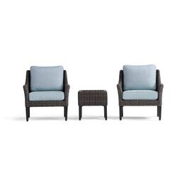 Yardbird® - Harriet Conversation Set with Fixed Chairs - Mist