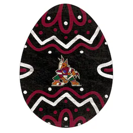 Fan Creations - Arizona Coyotes 12" Easter Egg Cutout Sign - Multicolor