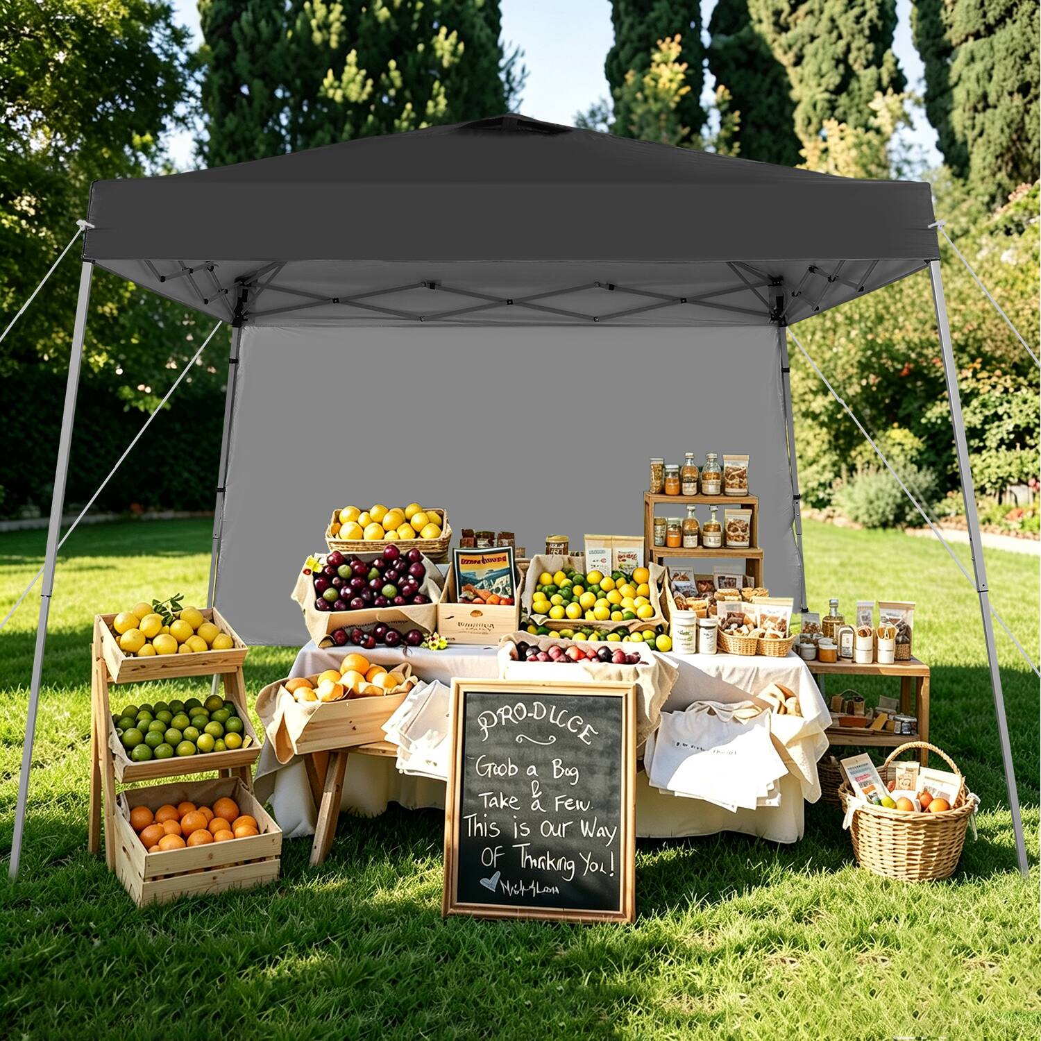 Stown -  
Supersount  
PRODUCE  
Grab a Big Bag Take a Few.  
This is Our Way OF Thanking You!  
MccyLon