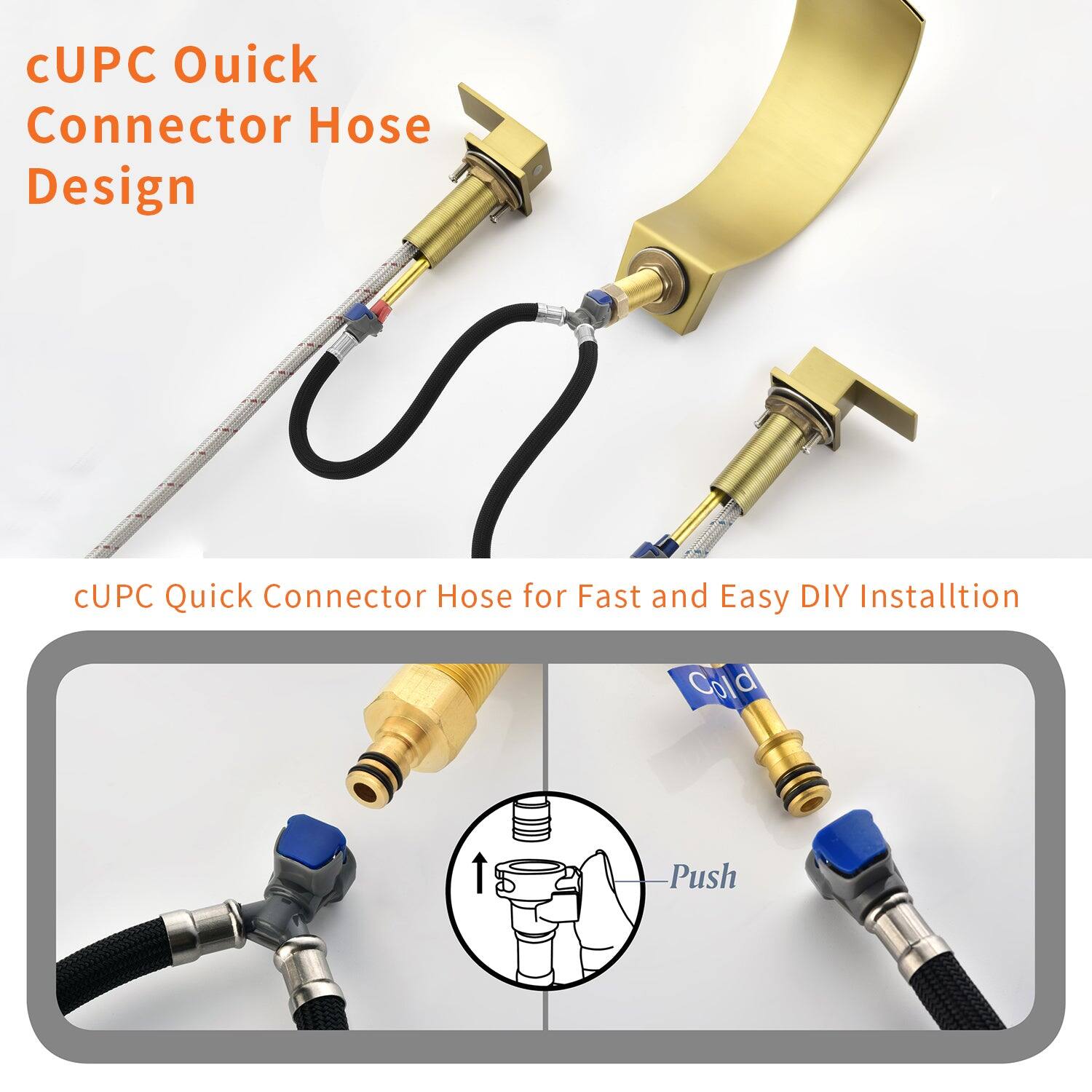 cUPC Quick Connector Hose Design

cUPC Quick Connector Hose for Fast and Easy DIY Installation

Push