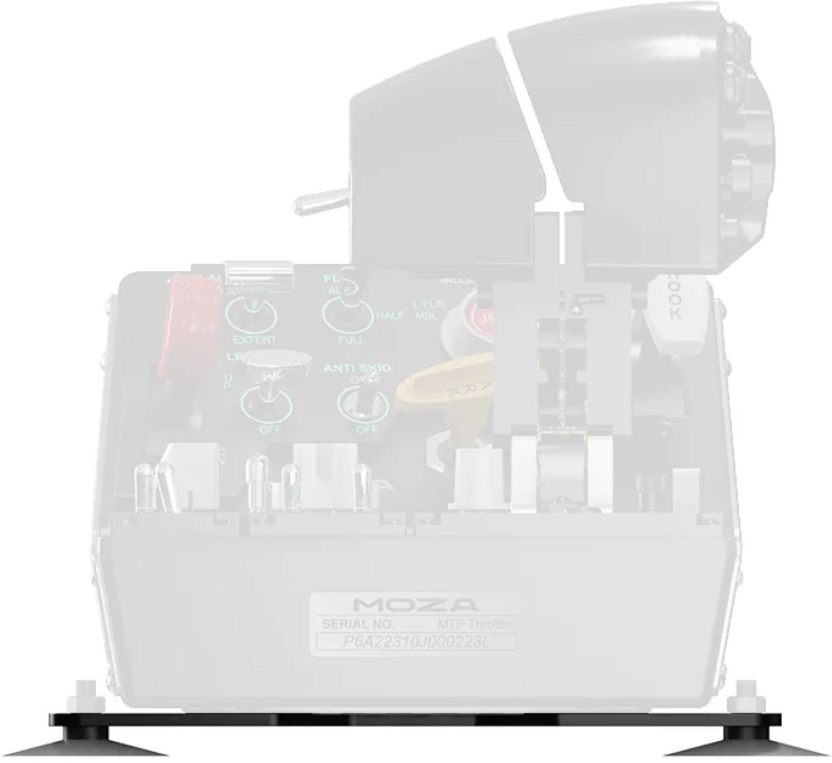 EXTENT LE M DC FL OCLL AL L FUS HALF MSL JE FULL ANTI SKID OC  
OOK OFF OFF MOZA  
SERIAL NO. MTP Throttle P6A22310J000223L