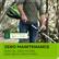 **REDUCE EMISSIONS**
1 Year using gas string trimmer = 13,750* miles not driven
12.5 hours of use per year x 1,000 miles per hour
*Mileage equivalent to driving a type of midsize automobile
**ZERO MAINTENANCE**
ZERO OIL. ZERO FILTERS. ZERO BELTS. ZERO FUMES.