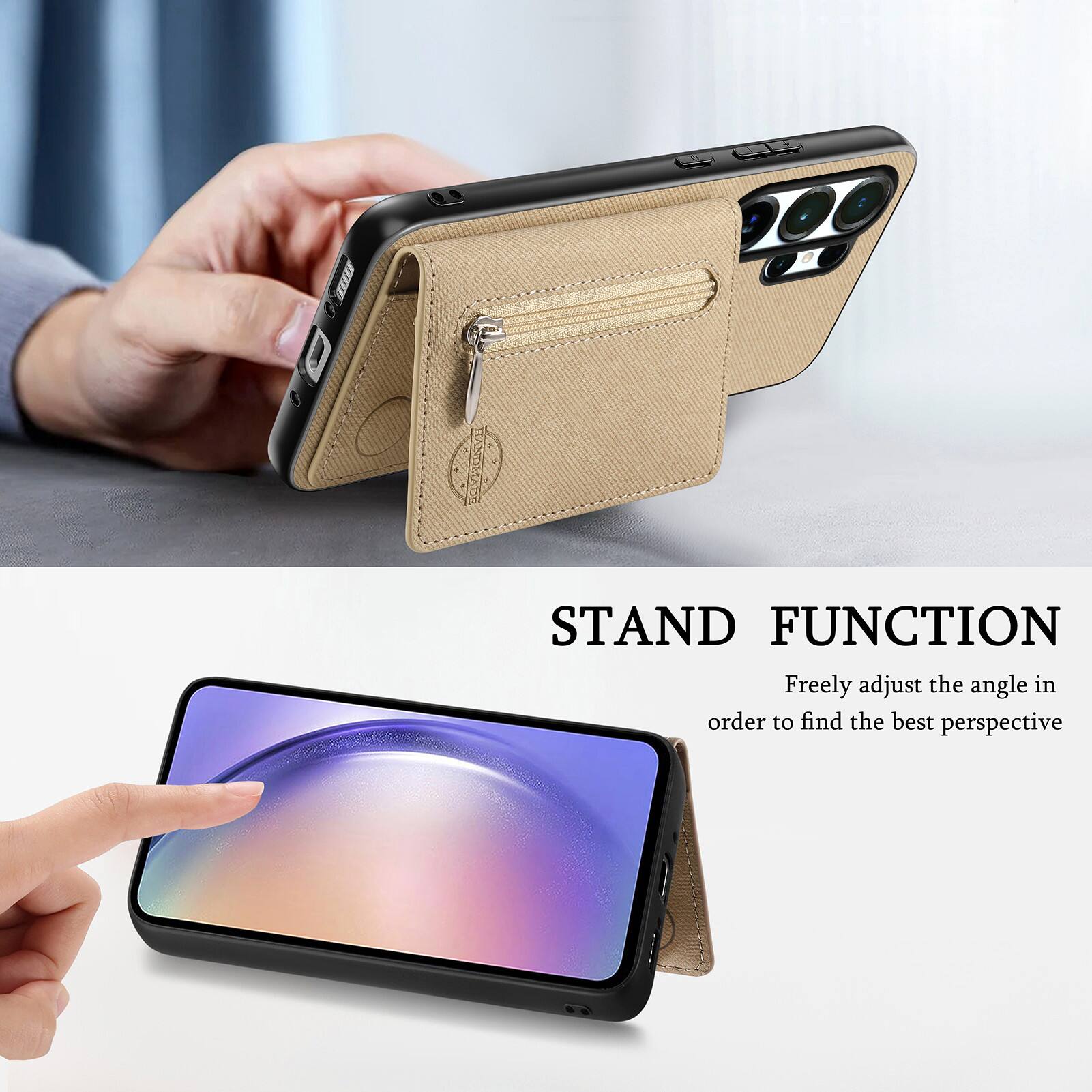STAND FUNCTION  
Freely adjust the angle in order to find the best perspective