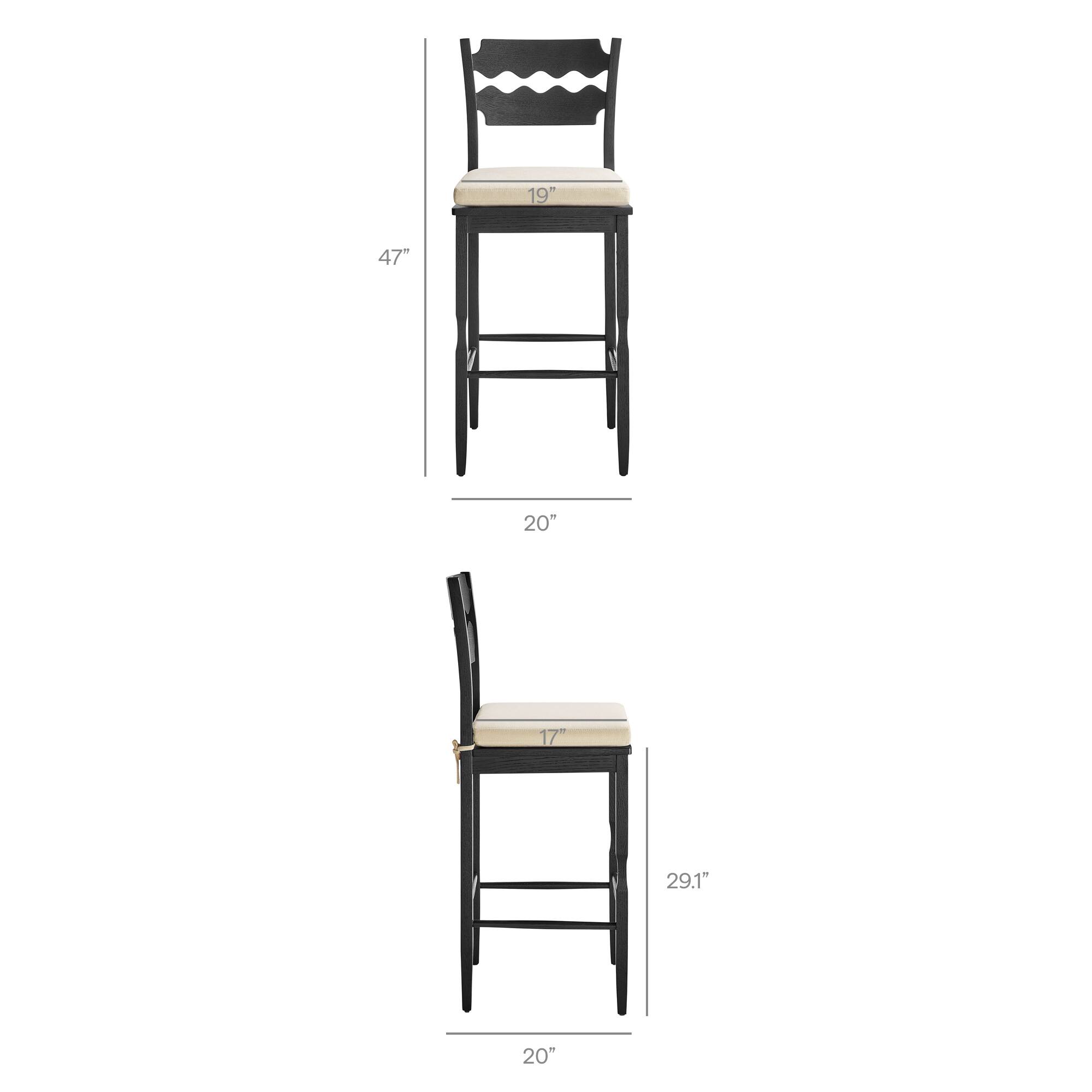 19" 47" 20" 17" 29.1" 20"